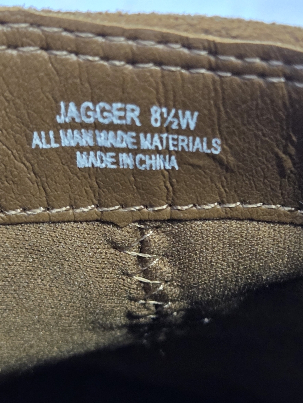 Dunes Jagger Cognac Faux Suede Chelsea Boots 8.5W 🌵 Sz 8.5 W/Wide Boho Chic - Picture 12 of 15